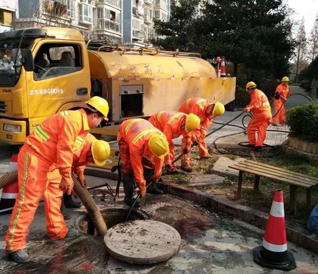 蚌山市政管道清淤