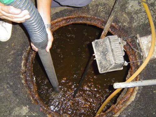 蚌山隔油池清理